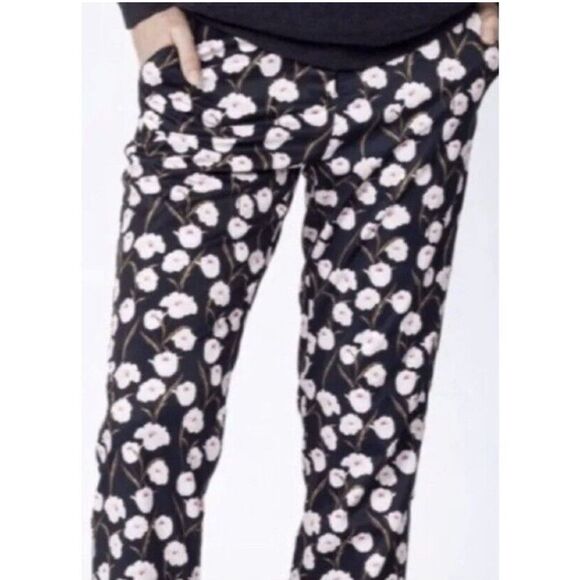 WildFang Empower Trouser NWT Size 18 Floral Blooms Pattern Ankle Length Pants - Picture 3 of 11